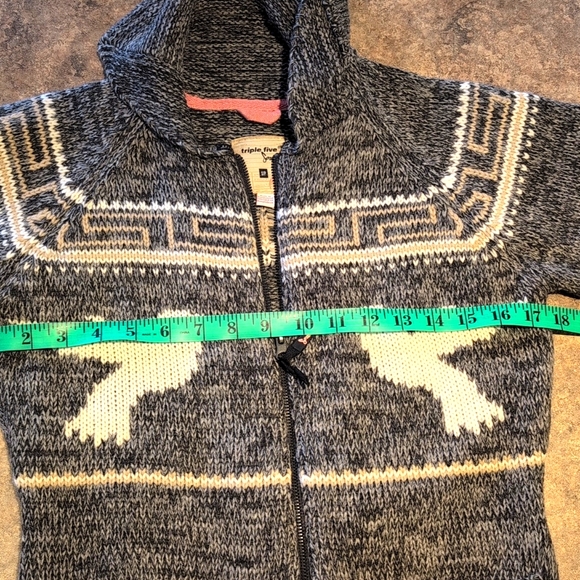Cozy zip up sweater - Picture 3 of 4